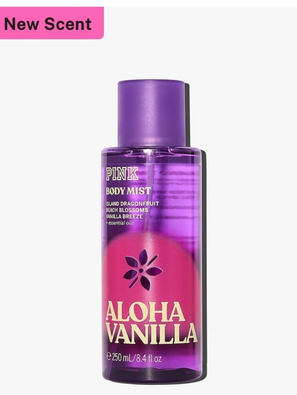 VICTORIA'S SECRET PINK ALOHA VANILLA BODY MIST 8.4oz NEW Womens Fragrance